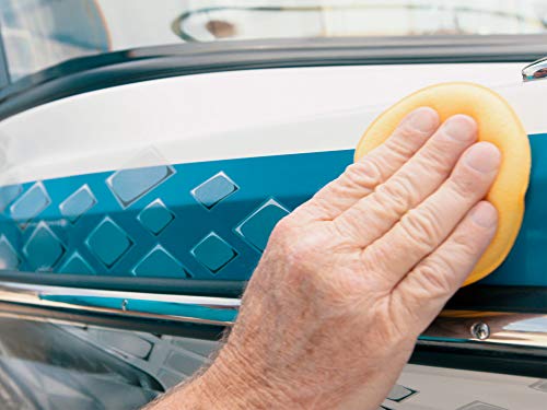 Meguiar's Flagship Premium Marine Wax M6316 - Synthetic RV and Boat - Durable Fiberglass and Gel Coat Protection for a Long-Lasting Shine - Professional-Grade with UV Protection, 16 Oz Liquid