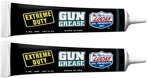 Lucas 10889 Extreme Duty Gun Grease, 1oz Tube, Lube (Pack of 2)