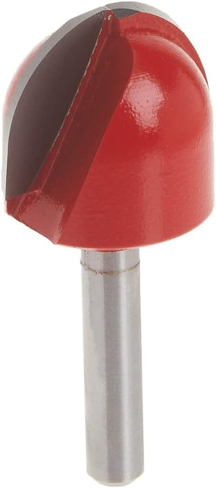 Freud 18-113: 1/2" Radius Round Nose Bit with 1/4" Shank 1-Inch Diameter Round Nose Router Bit with 1/4-Inch Shank