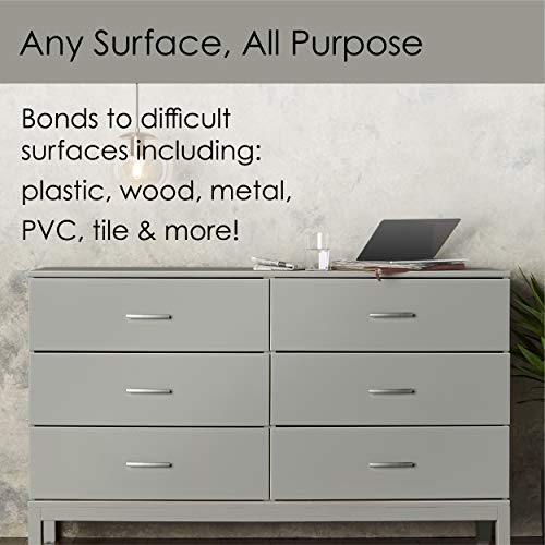 12 oz Krylon K02723007 Smoke Gray Fusion All-In-One Paint & Primer Spray Paint, Gloss