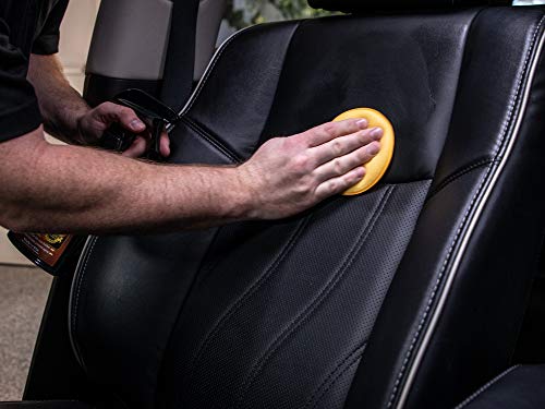 Meguiar's Gold Class Leather Conditioner Spray - Premium Car Leather Conditioner - Protect Your Car's Seats from Cracking, Fading and Drying Out - Keep It Looking and Feeling New, 16 Oz