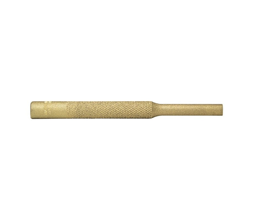 Mayhew Pro 25707 1/4-Inch Knurled Brass Pin Punch, 1/4" SAE Brass