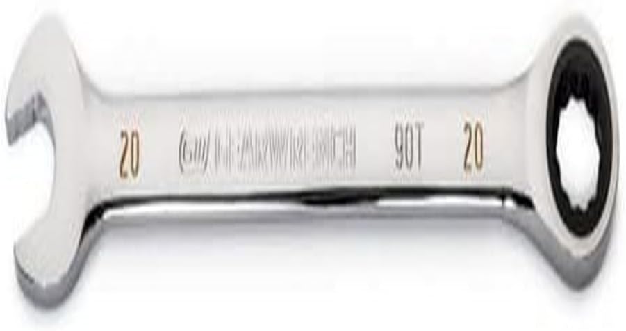 GEARWRENCH 20mm 4 Degree Swing Arch 12 Point Ratcheting Combination Wrench - 86920
