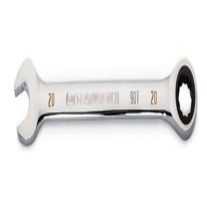GEARWRENCH 20mm 4 Degree Swing Arch 12 Point Ratcheting Combination Wrench - 86920