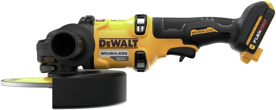 DEWALT 60V MAX 7 in. Brushless Cordless Grinder with Kickback Brake (Tool Only) - DCG440B
