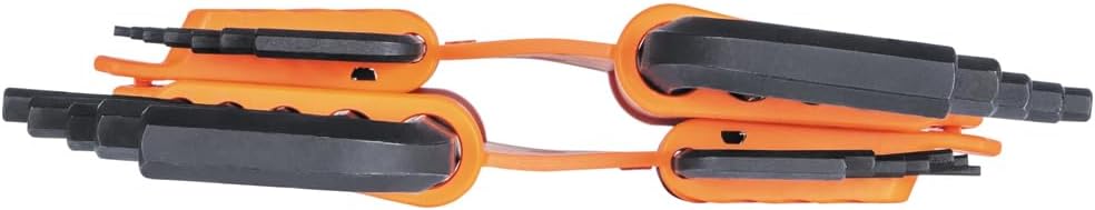 Klein Tools BLS22H Long Ball-End Hex Key Set with Handle, SAE and Metric, 22-Piece