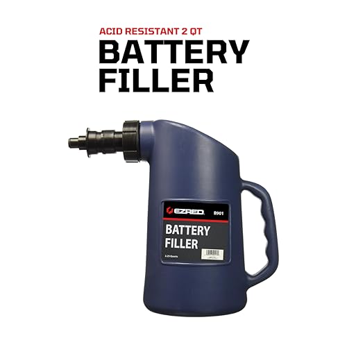 EZRED B901 Battery Jug Filler with Auto Shut Off, For Golf and Solar Battery Use