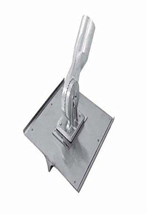 Kraft Tools (CC030) 10" x 10" Stainless Steel Seamer/Groover 1/2"R with Handle Socket