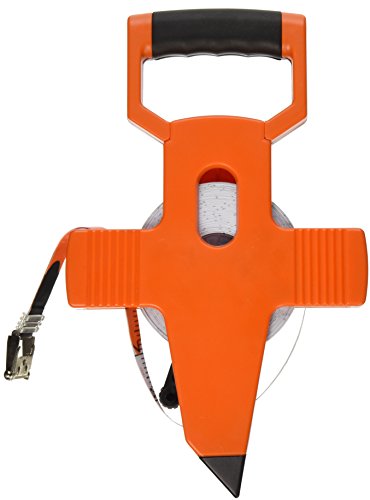 Keson OTR1050 Open Reel Fiberglass Tape Measure Reel (Graduations: 1/10, 1/100), 50-Foot