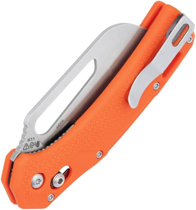 Klein Tools 44056 Pocket Knife, Cable Skinning, Hawkbill Blade