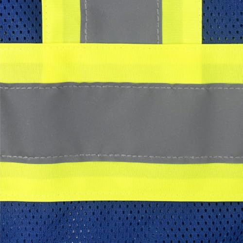 Radians SV22-1 Economy Type O Class 1 Safety Vest, Blue, X-Large