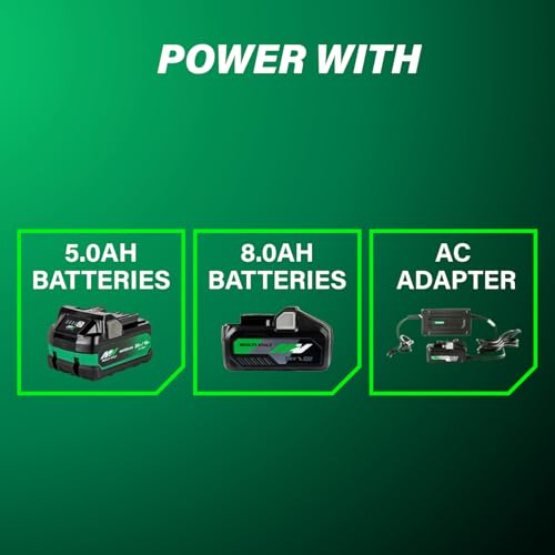 Metabo HPT 36V MultiVolt Cordless 1/2" High Power Right Angle Drill Kit, Power Drill Set with Bag, Lithium-Ion Slide Battery and Charger, 1/2-Inch Chuck, Compact Lightweight Power Tool, D36DYA