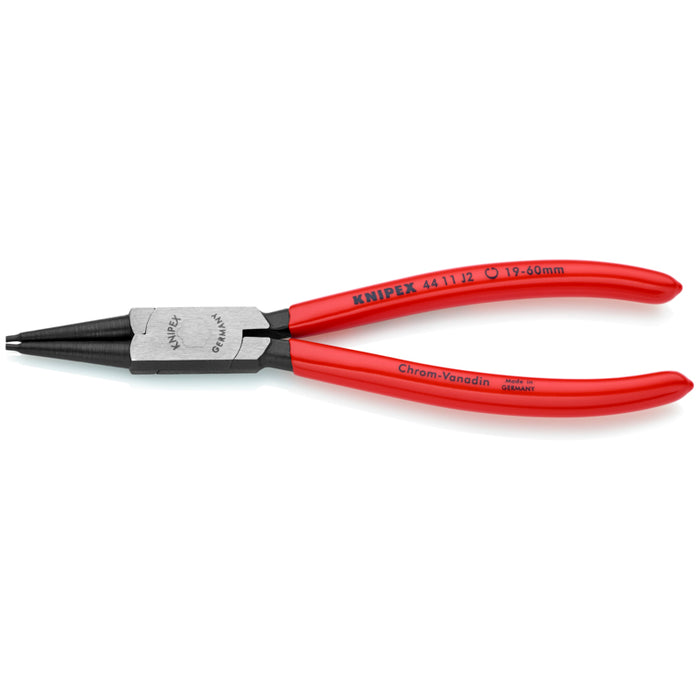 KNIPEX 7-1/4" Internal Snap Ring Pliers-Forged Tips