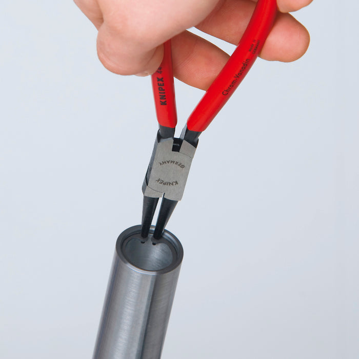 KNIPEX 7-1/4" Internal Snap Ring Pliers-Forged Tips