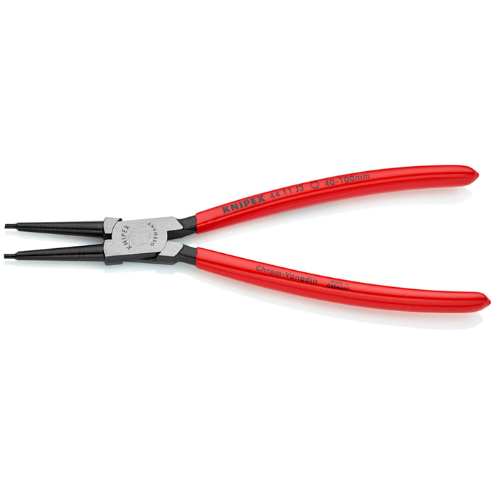 KNIPEX 9" Internal Snap Ring Pliers-Forged Tips