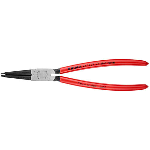 KNIPEX 9" Internal Snap Ring Pliers-Forged Tips