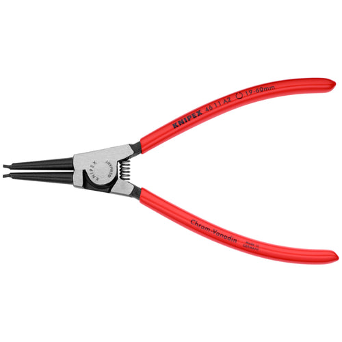 KNIPEX 7-1/4" External Snap Ring Pliers-Forged Tips