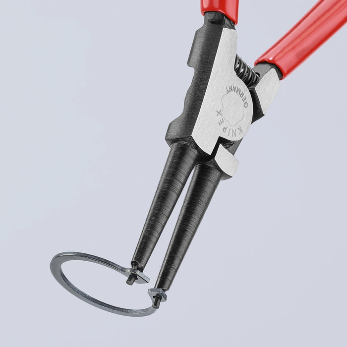 KNIPEX 7-1/4" External Snap Ring Pliers-Forged Tips