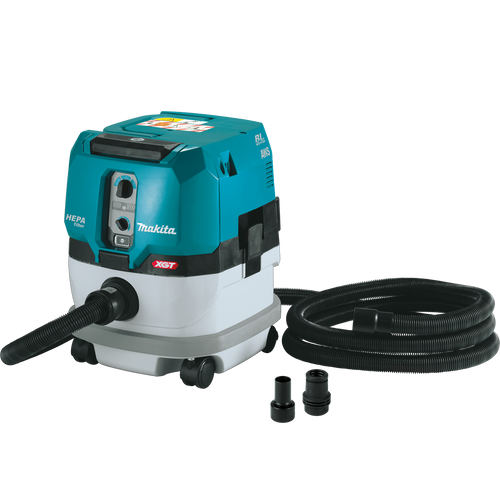 Makita (GCV02ZX) 40V Max XGT Brushless Cordless 2.1 Gallon HEPA Filter Dry Dust Extractor, AWS Capable (Bare Tool)