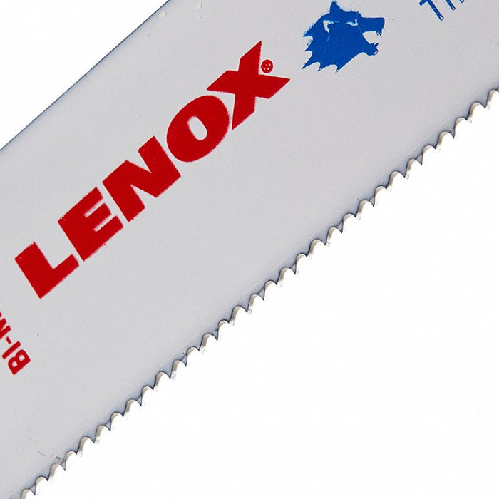Lenox 203706066RS Reciprocating Saw Blade, 6 TPI, 6" Length, 0.06" Thick, Bi-Metal (Pack of 5)