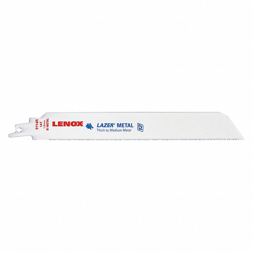 Lenox 201789114R Reciprocating Saw Blade, 14 TPI, 9" Length, 0.04" Thick, Bi-Metal (Pack of 5)