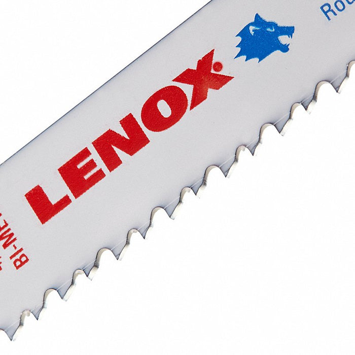 Lenox 20585156R Reciprocating Saw Blade: 6 TPI, 12" Length, 0.04" Thick, Bi-Metal (Pack of 5)