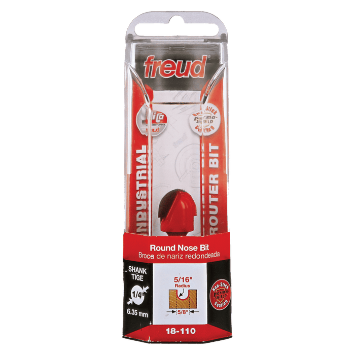 Freud 18-110 5/16" Radius Round Nose Bit with 1/4" Shank