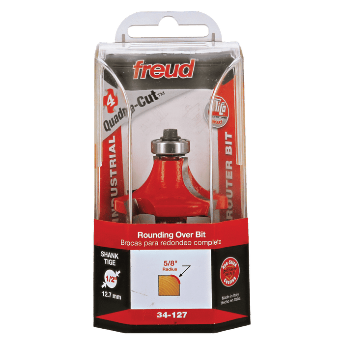Freud 34-127 5/8" Radius Rounding Over Bit with 1/2" Shank