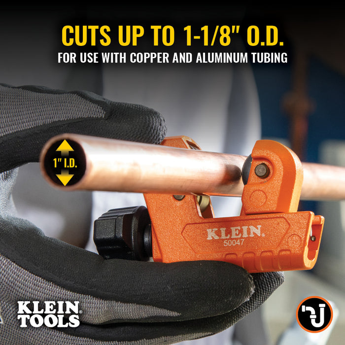 Klein Tools 50047 1-1/8-Inch Mini Tubing Cutter