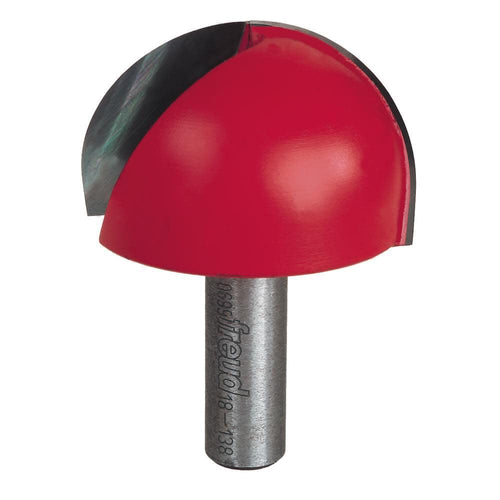 Freud (18-138) 1" Radius Round Nose Router Bit with 1/2" Shank, 2-Inch Diameter