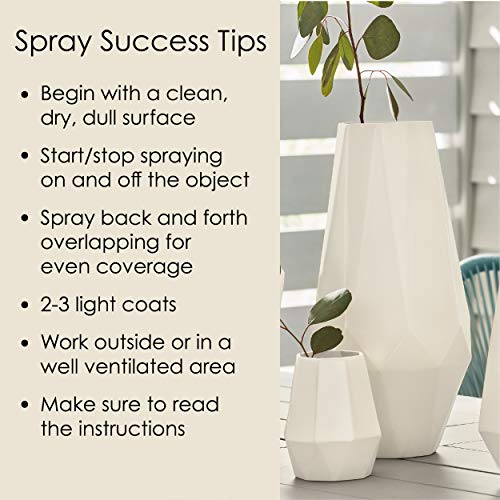 Krylon Fusion All-In-One Adhesive Spray Paint for Indoor/Outdoor Use, 12 oz, Clamshell