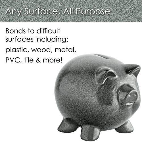 Krylon Fusion All-In-One Adhesive Spray Paint for Indoor/Outdoor Use, 12 oz, Granite