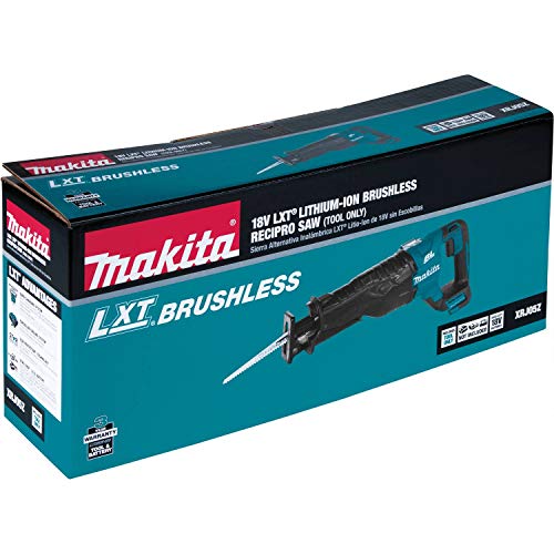 Makita 18V LXT (XRJ05Z) Lithium-Ion Brushless Cordless Reciprocating Saw (5.0Ah) (Bare Tool)
