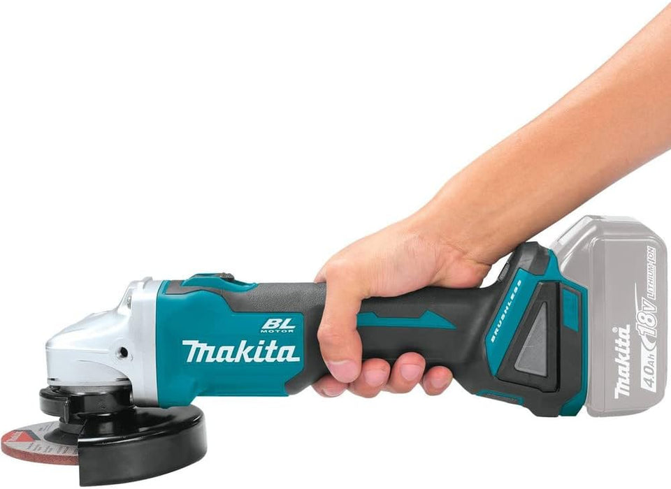Makita XAG09Z 18V LXT Lithium-Ion Brushless Cordless 4-1/2"/5" Cut-Off/Angle Grinder