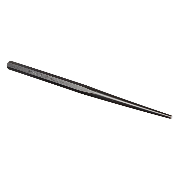 Mayhew Tools 22011 Line-Up Punch, 5/32"-4mm x 9", Black Oxide Finish