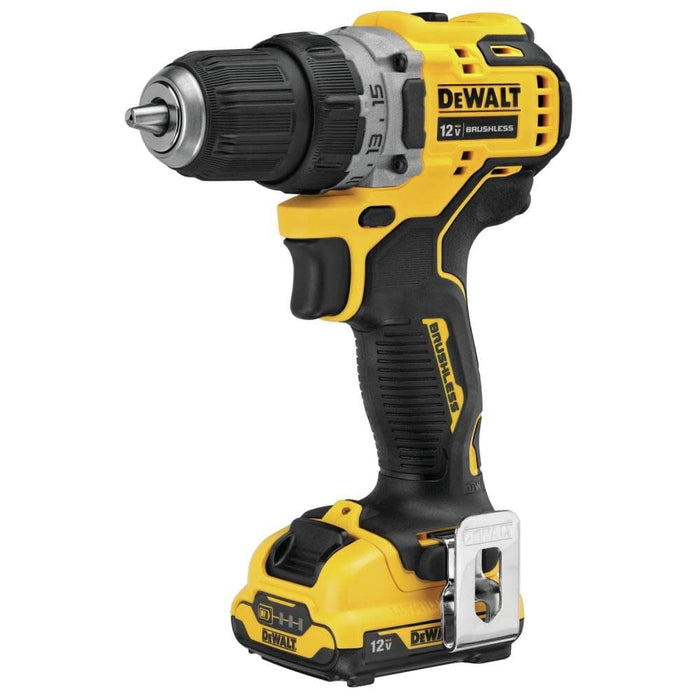 DEWALT DCD701F2 xtreme 12V MAX Cordless Drill/Driver Kit, 3/8-Inch, Special Feature Variable Speed