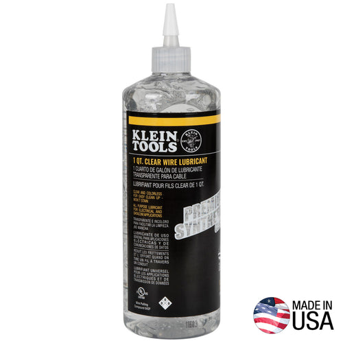 Klein Tools 51028 Premium Synthetic Clear Lubricant 1-Quart