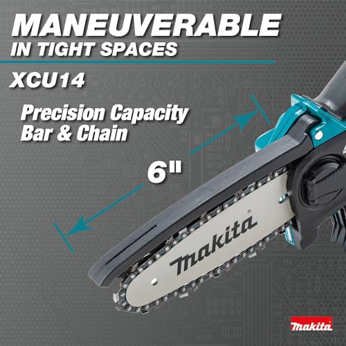 Makita XCU14SR1 18V LXT Lithium-Ion Brushless Cordless 6 Inch Pruning Saw Kit (2.0Ah)