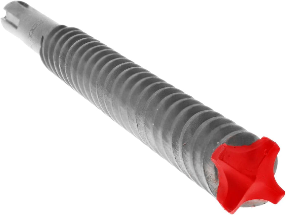 Diablo Rebar Demon SDS-Max 4-Cutter Full Carbide Head Hammer Drill Bit - 1-1/8" Diameter, 21" Length, 16" Working Length - DMAMX1260