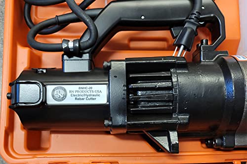BN Products-USA BNHC-20#6 (3/4”) Medium-Duty Electric Rebar Cutter, 115V