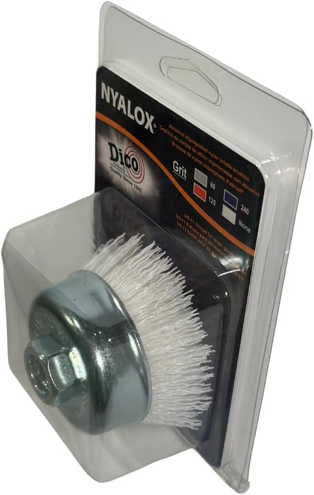 Dico 7200089 Non Abrasive Cup Brush For Angle Grinders
