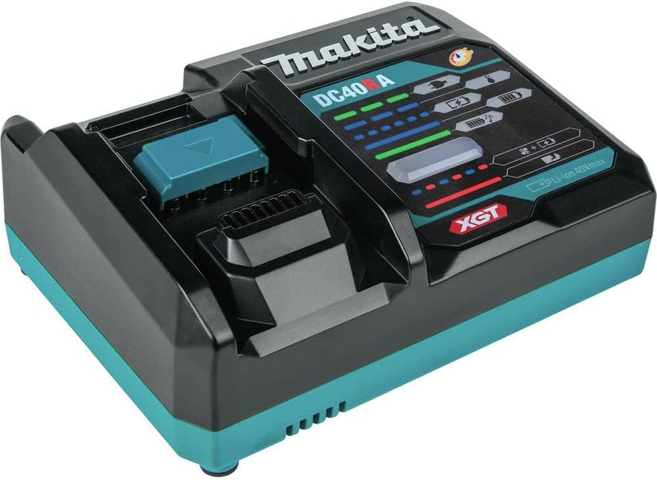 Makita GMH01M1 40V max XGT Brushless 15 lb. SDS-MAX AVT Demolition Hammer Kit, AWS Capable, case, with one battery (4.0Ah) & FREE Makita  BL4040