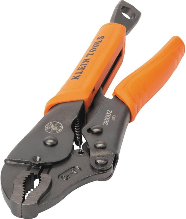 Klein Tools 38602 Curved Jaw Locking Pliers, 10-Inch
