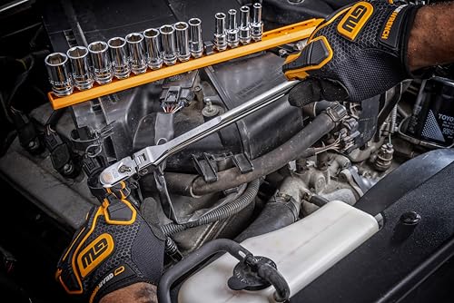 GEARWRENCH 3/8" Drive 120XP Full Polish Chrome Flex Head Teardrop Ratchet | 81215XP