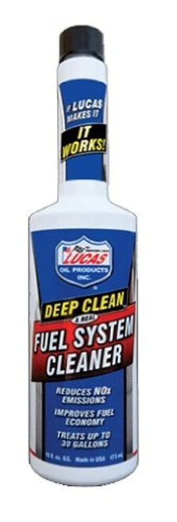 Lucas Oil 10512 Deep Clean Fuel System Cleaner, 16 oz (Pack of 12)