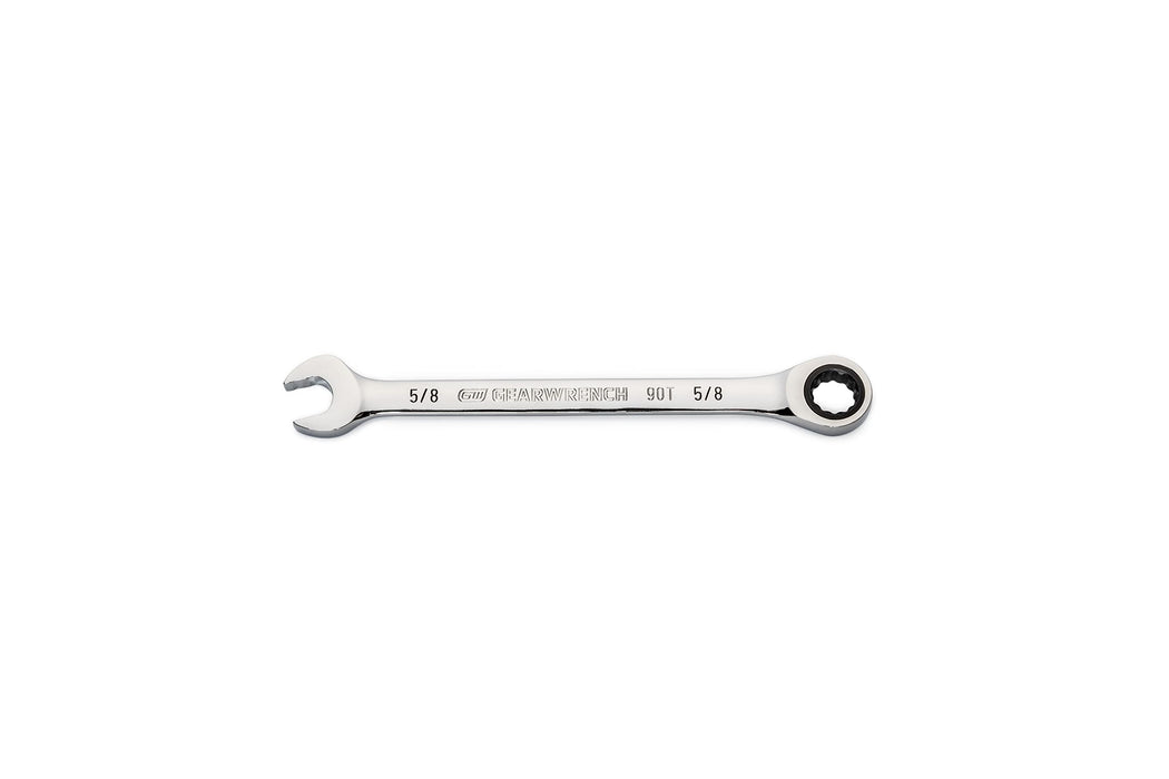 GEARWRENCH 86947 5/8" 4 Degree Swing Arch 12 Point Ratcheting Combination Wrench