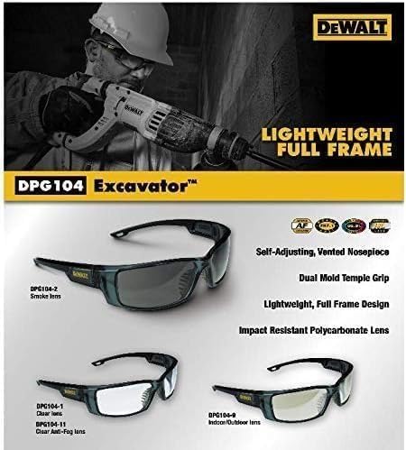 DEWALT DPG104 Excavator Safety Glasses