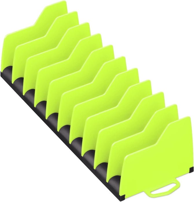 Ernst Manufacturing Plier Pro Premium No-Slip Plier Organizer: Toolbox Organization Solution for Pliers, Cutters, Slip Joint Pliers (Hi-Viz) - Made in USA