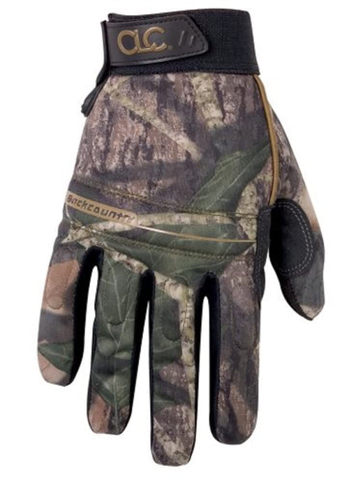 Custom Leathercraft M125L Sportsman Mossy Oak Backcountry Gloves, Large