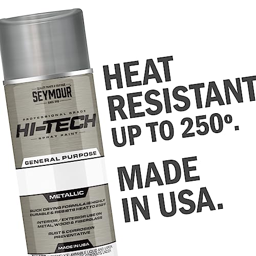 Seymour 16-140 Hi-Tech Enamels Spray Paint, Gloss Colonial White